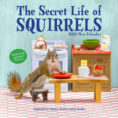 The Secret Life of Squirrels Mini Wall Calendar 2023 - WORKMAN